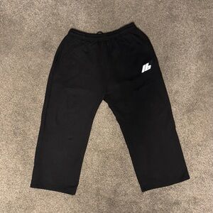 BALENCIAGA Wide-Leg Logo Sweatpants